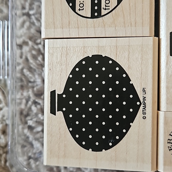 Set of 7 NEW Ornament Stamps - Picture 2 of 9